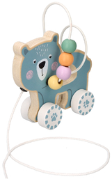 Bear bead coaster