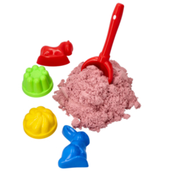 Colour Sand Powdery 2 kg with classic molds + mini shovel
