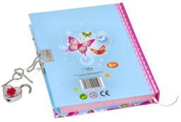 Mini diary Blue Butterfly