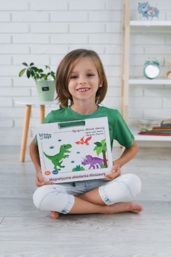 Magnetic puzzle dinosaurs