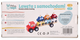 Duża Laweta z samochodzikami