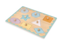 Lift-out puzzle shapes