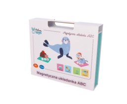 Magnetic puzzle ABC (Polish language version)