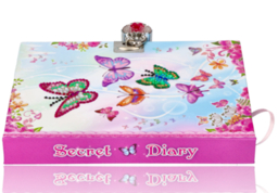 Mini diary Blue Butterfly