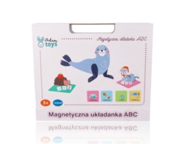 Magnetic puzzle ABC (Polish language version)