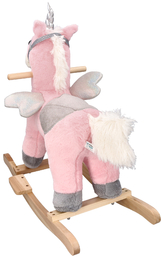 Rocking unicorn pink Pegasus