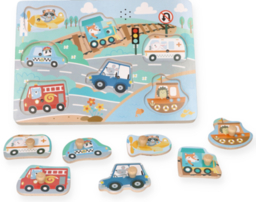 Vehicles Sound puzzle