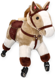 Mustang horse on wheels