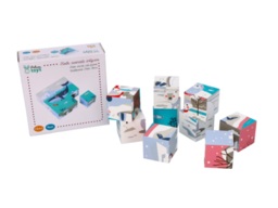 Polar animals cube puzzle