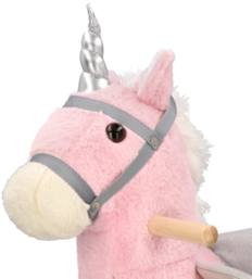 Rocking unicorn pink Pegasus