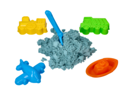 Colour Sand Azure 2kg with transport molds + mini shovel