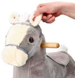 Rocking horse grey