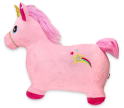 Hopping Unicorn pink