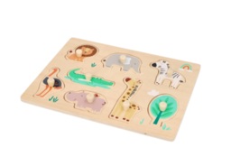 Safari peg puzzle Adam Toys