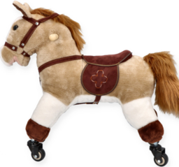 Mustang horse on wheels