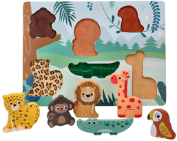 Touch puzzle 3D Safari animals