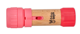 Flashlight With Slide projector pink