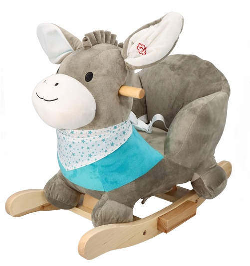 Rocking donkey with chair