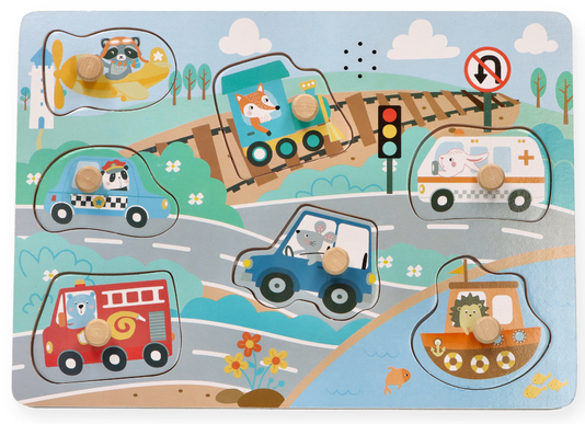 Vehicles Sound puzzle