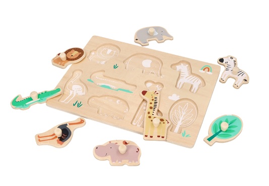 Safari peg puzzle Adam Toys